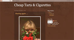 Desktop Screenshot of cheaptarts.blogspot.com
