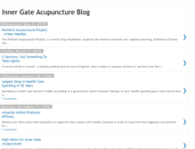 Tablet Screenshot of innergateacupuncture.blogspot.com