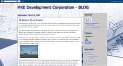Desktop Screenshot of mkedevelopmentcorporation.blogspot.com