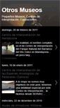 Mobile Screenshot of otrosmuseos.blogspot.com