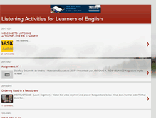 Tablet Screenshot of listening-rios.blogspot.com