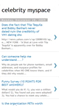 Mobile Screenshot of celebrity--myspace-ru.blogspot.com