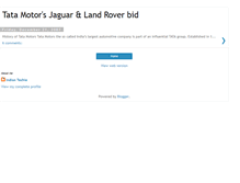 Tablet Screenshot of jaguarlandrover.blogspot.com