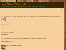 Tablet Screenshot of handmadecraftsbyzz.blogspot.com