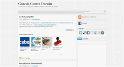 Desktop Screenshot of genesiscontradarwin.blogspot.com