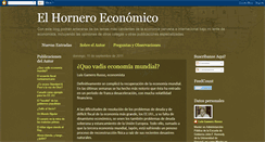 Desktop Screenshot of elhorneroeconomico.blogspot.com