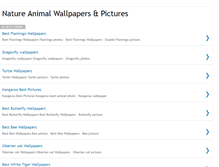 Tablet Screenshot of nature-animal-wallpapers.blogspot.com