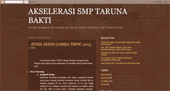 Desktop Screenshot of akselerasismptarbak.blogspot.com