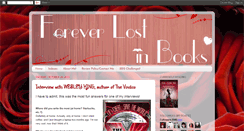 Desktop Screenshot of foreverlostinbooks.blogspot.com