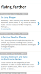 Mobile Screenshot of flyingfarther.blogspot.com