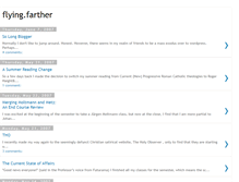 Tablet Screenshot of flyingfarther.blogspot.com