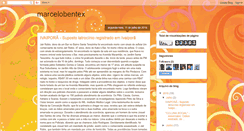 Desktop Screenshot of marcelobentex13.blogspot.com