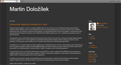 Desktop Screenshot of mdolozilek.blogspot.com