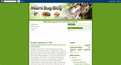 Desktop Screenshot of miamipestcontrol.blogspot.com