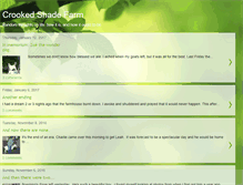 Tablet Screenshot of crookedshadefarm.blogspot.com