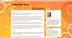 Desktop Screenshot of consultingadultblog.blogspot.com