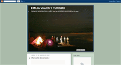 Desktop Screenshot of emiliaviajesyturismo.blogspot.com