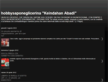 Tablet Screenshot of hobbysaponeglicerina.blogspot.com
