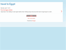 Tablet Screenshot of egpyttotravel.blogspot.com