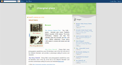 Desktop Screenshot of chiangmai-place.blogspot.com