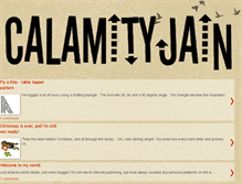 Tablet Screenshot of calamityjain.blogspot.com