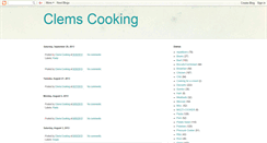 Desktop Screenshot of clemcooks.blogspot.com