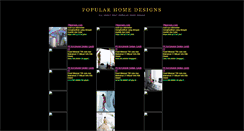 Desktop Screenshot of popularhomedesigns.blogspot.com