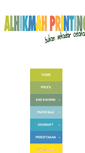 Mobile Screenshot of percetakan-alhikmah.blogspot.com