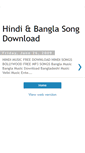 Mobile Screenshot of hindi-bangla-song-download-bd.blogspot.com