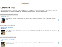 Tablet Screenshot of care4cats-ibiza.blogspot.com