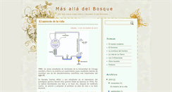 Desktop Screenshot of mas-alla-del-bosque.blogspot.com