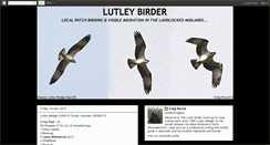 Desktop Screenshot of lutleybirder.blogspot.com