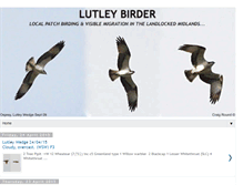 Tablet Screenshot of lutleybirder.blogspot.com