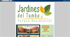 Desktop Screenshot of jardinesdeltambo.blogspot.com