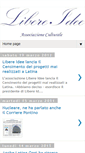 Mobile Screenshot of libereideelatina.blogspot.com