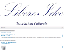 Tablet Screenshot of libereideelatina.blogspot.com