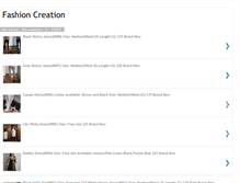 Tablet Screenshot of fashioncreation.blogspot.com