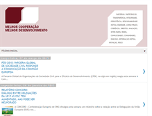 Tablet Screenshot of cooperacao-desenvolvimento.blogspot.com
