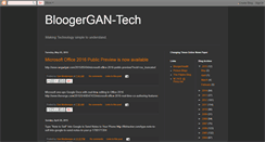 Desktop Screenshot of bloogergan.blogspot.com
