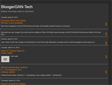 Tablet Screenshot of bloogergan.blogspot.com