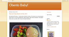 Desktop Screenshot of obentobaby.blogspot.com