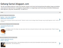 Tablet Screenshot of gebang-santai.blogspot.com