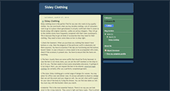 Desktop Screenshot of an1bvxsisleyclothing.blogspot.com