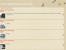 Tablet Screenshot of incilingenieros.blogspot.com