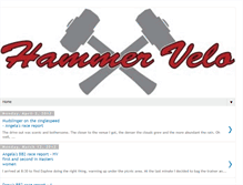 Tablet Screenshot of hammervelo.blogspot.com