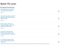 Tablet Screenshot of butterflylover-eleven11.blogspot.com