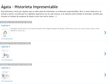 Tablet Screenshot of agatahistorietaimpresentable.blogspot.com