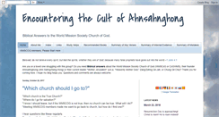 Desktop Screenshot of encountering-ahnsahnghong.blogspot.com
