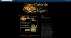 Desktop Screenshot of diariodamagia.blogspot.com