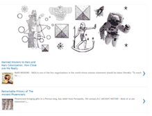 Tablet Screenshot of ancientvisitors.blogspot.com